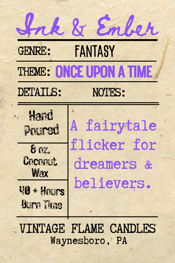 The Vintage Flame Candles - Wholesale Jar/Filled Candle - Dark Academia -  Ink & Ember Collection  4