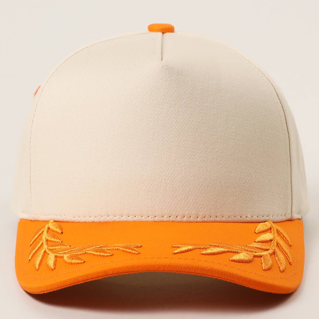 Fashion City - Wholesale Trucker Hat - Unisex - Plain Two Tone Canvas Cotton Bay Leaf Trucker Hat6