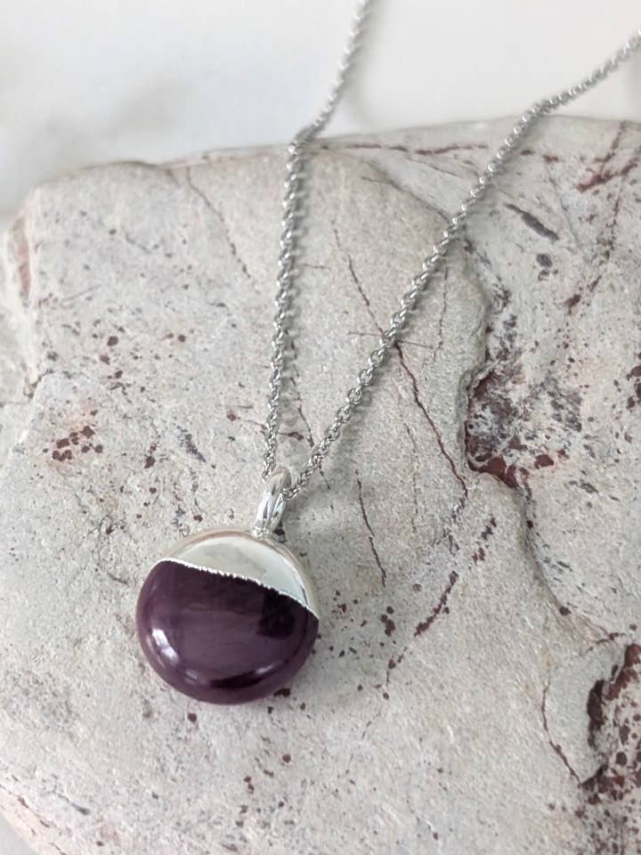 Orb Ruby Juli Födelsedagssten Halsband för wholesale av Lapis London