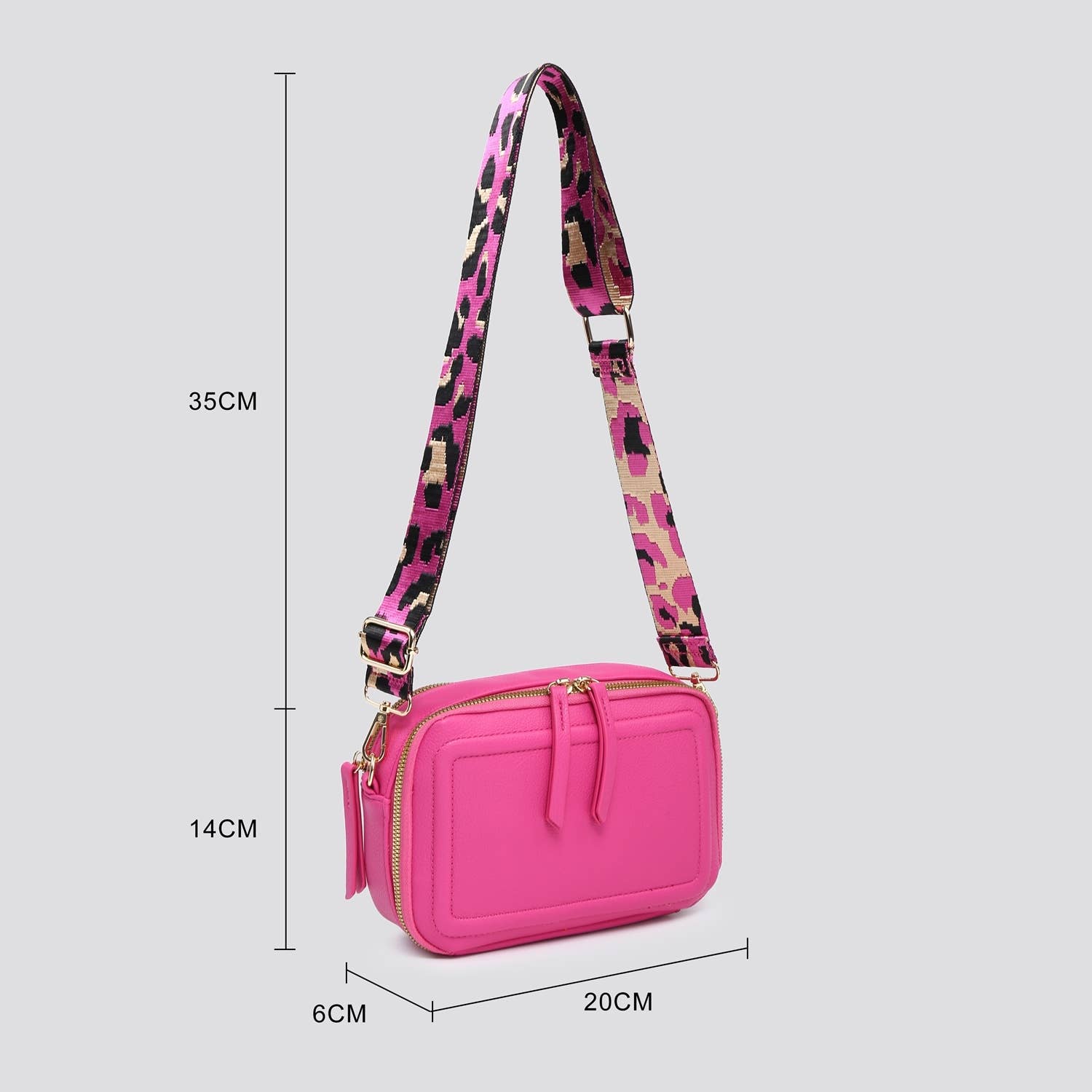 House of Milano – wholesale Crossbody bag – Women's – 3316 Faux Leather Double Compartment Crossbody Bag12