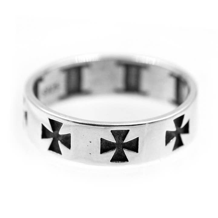 Bague unisexe en argent 925 - ASL-058 pour la vente par Awaken