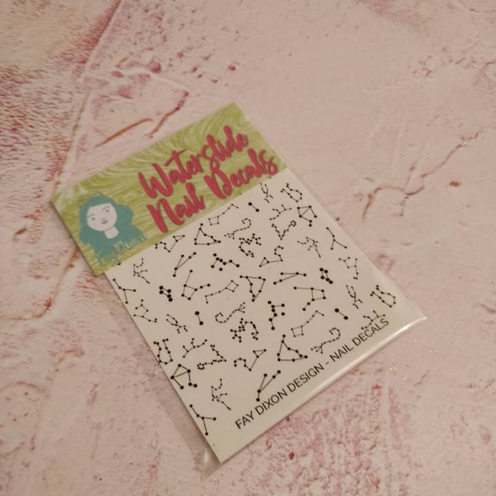 Stickers pour ongles Toboggan aquatique pour la vente par FayDixonDesign