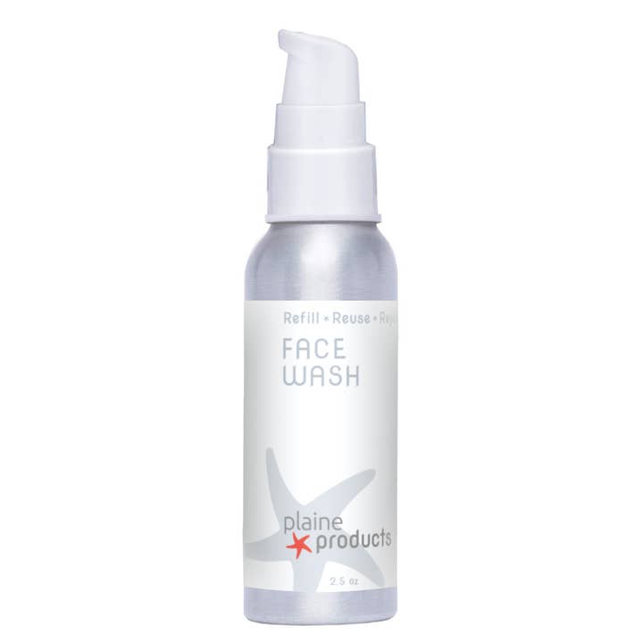 Plaine Products - Wholesale Facial Cleanser - Face Wash 2.5 oz (pump not included)2