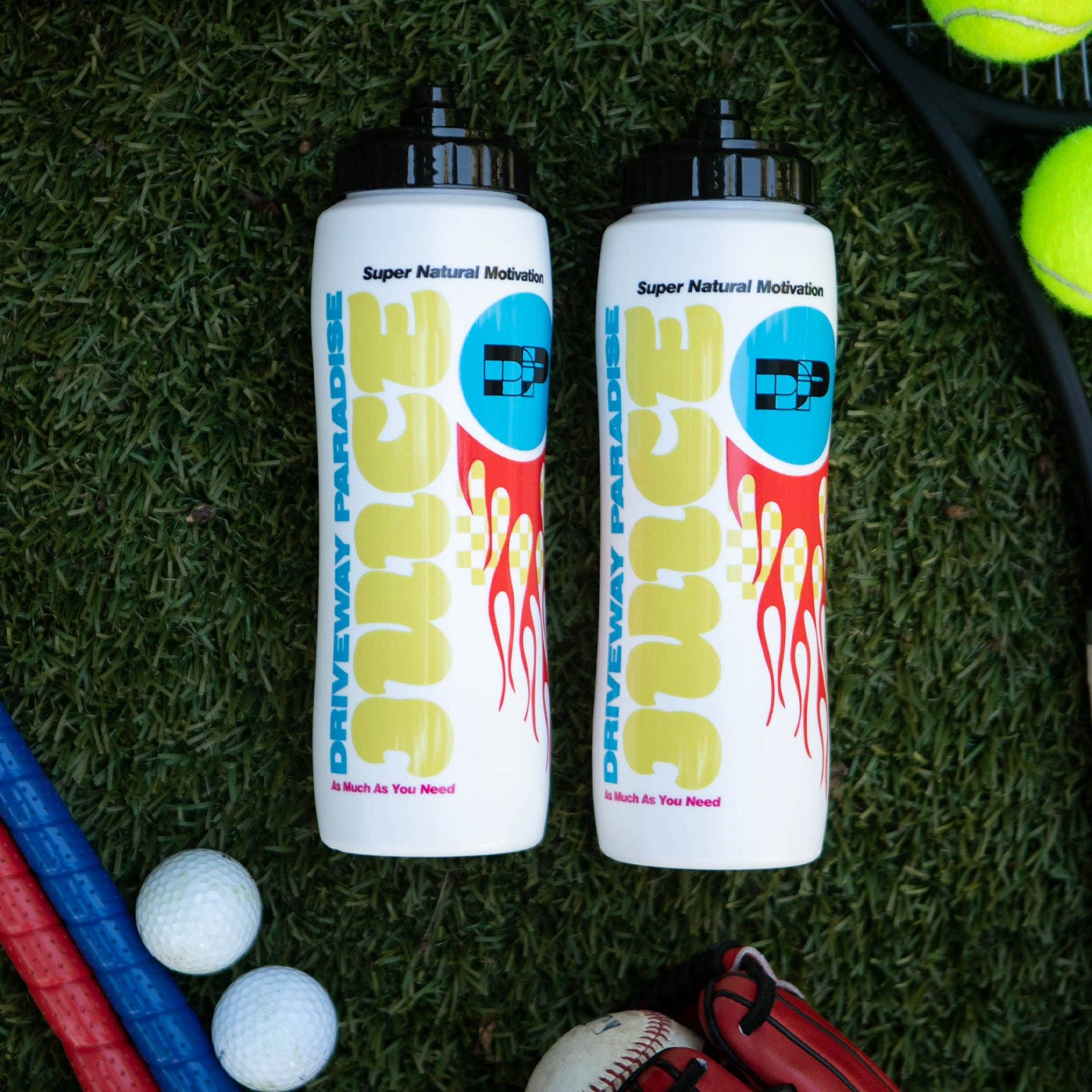 DRIVEWAY PARADISE - Wholesale Water Bottle - JUICE WATER BOTTLE - WHITE2