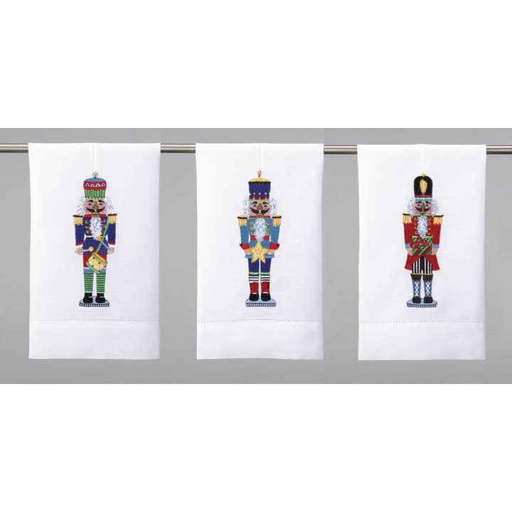 Serviettes Invité Casse-Noisettes Avec Cadeaux - Sally Eckman Roberts pour la vente par Peking Handicraft