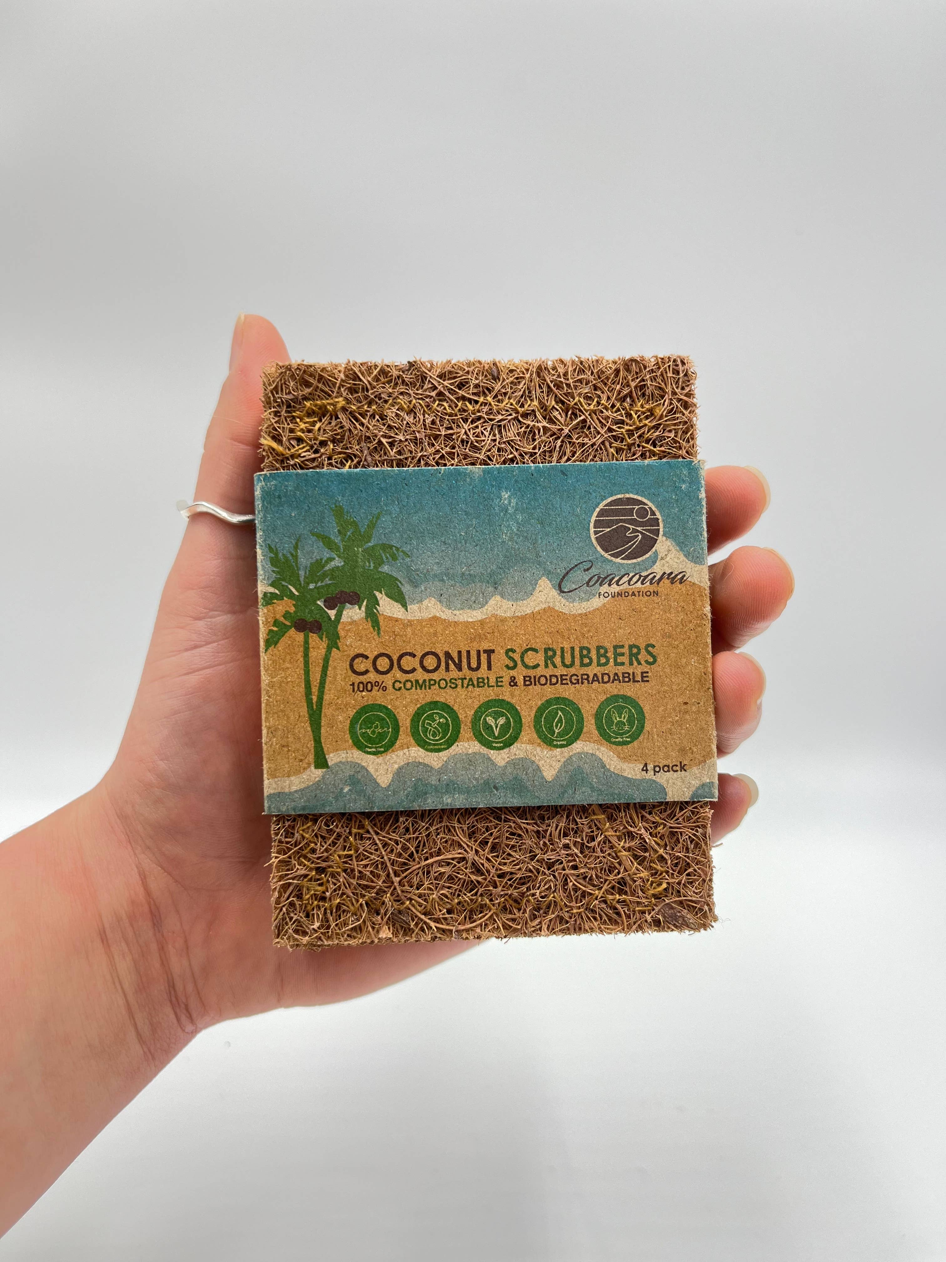 Coacoara Foundation - Wholesale Cleaning Sponge - Coacoara Coconut Scrubbers1