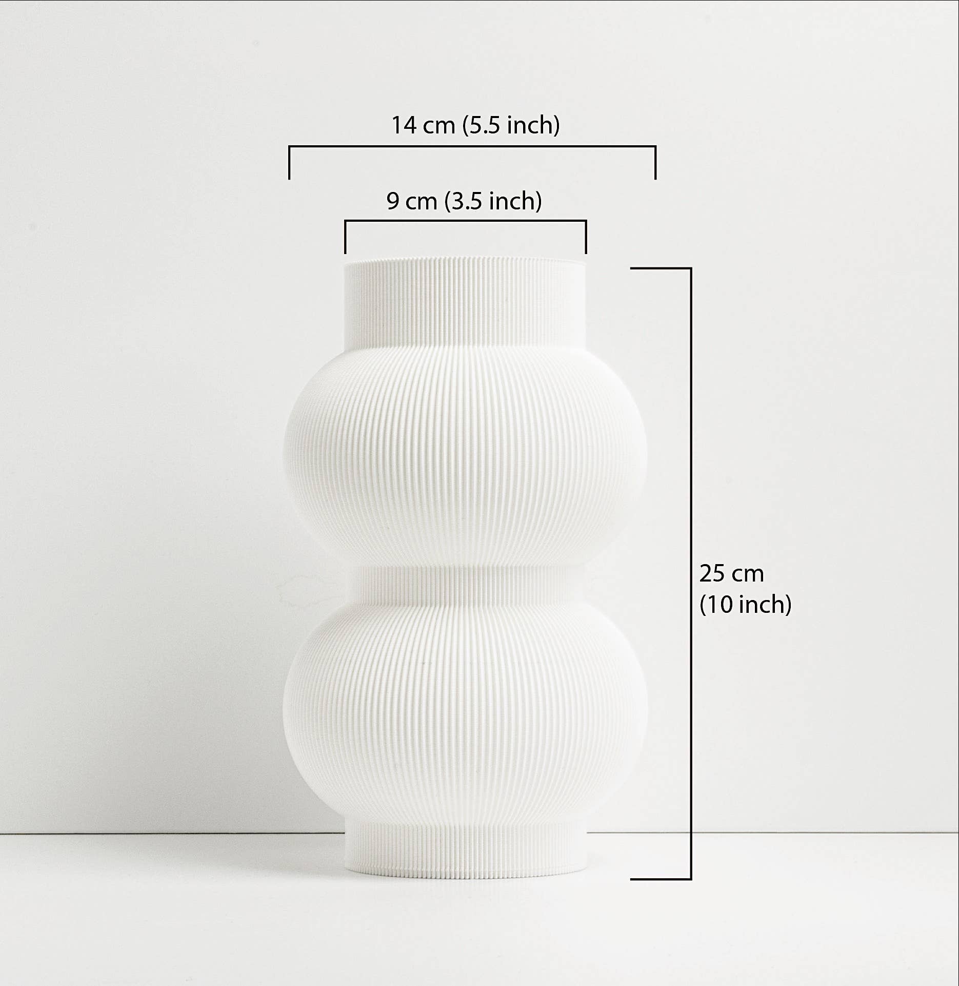 Grof Amsterdam - Wholesale Vase - Bulba - 3D printed vase for dried flowers2