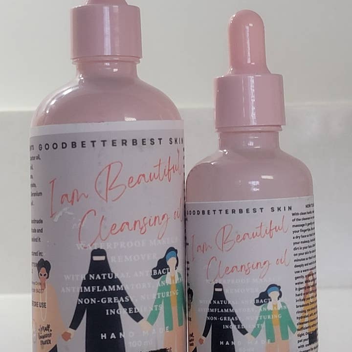 I am Beautiful waterproof makeup remover cleansing oil 100ml 50ml for wholesale by gbb Goodbetterbest Skin