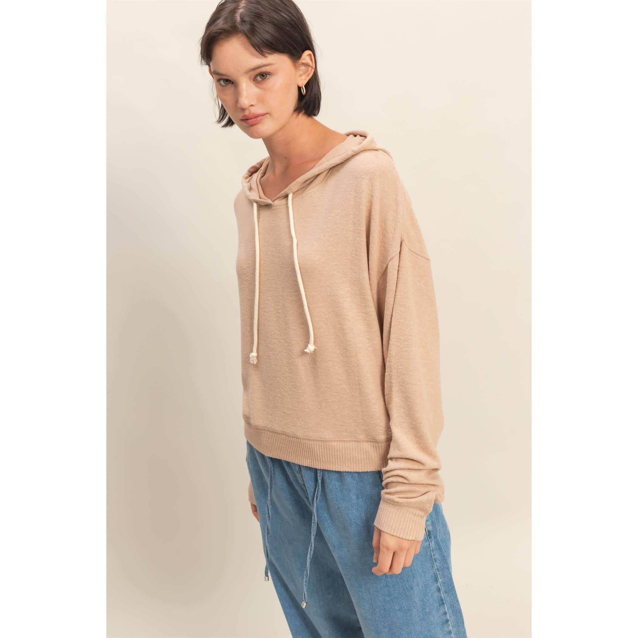 HYFVE - Wholesale Hoodie - Women's - Long Sleeve Brushed Fabric Everyday Hoodie3