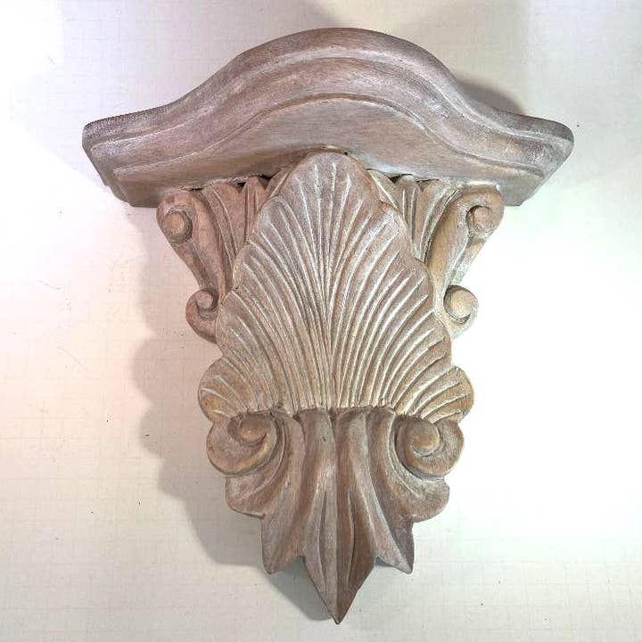 Halterung, detaillierte Shell Tünche für den Großhandel von Sea Island Imports, Inc.