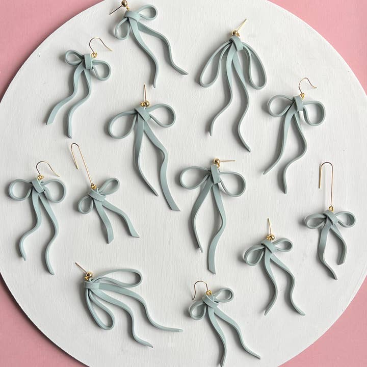 Bow Earrings Starter Pack - Meets Minimum Order for wholesale by Common Good Clay