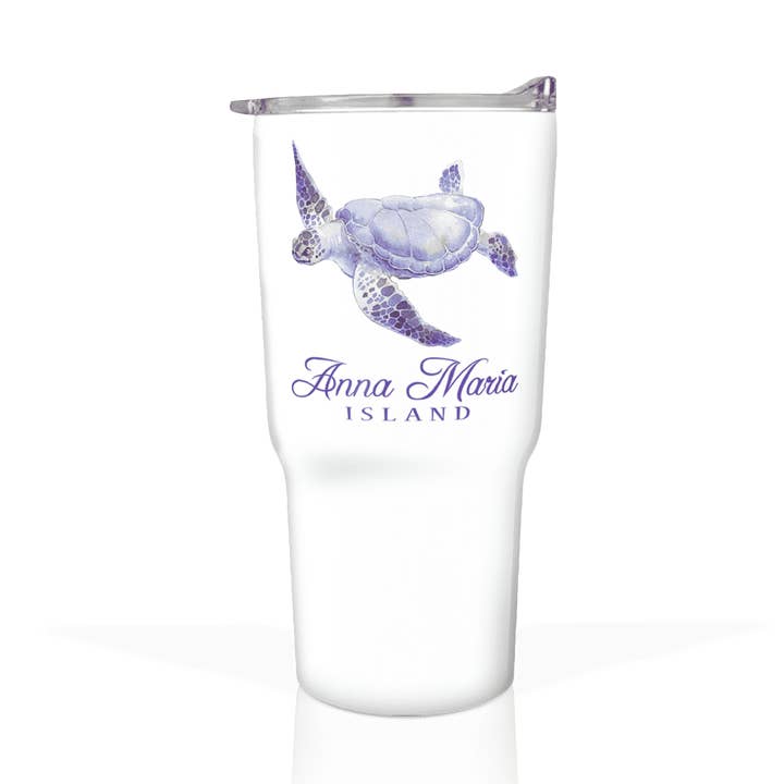Custom Watercolor Sealife Stainless 20oz Tumbler Collection por atacado de Matrix