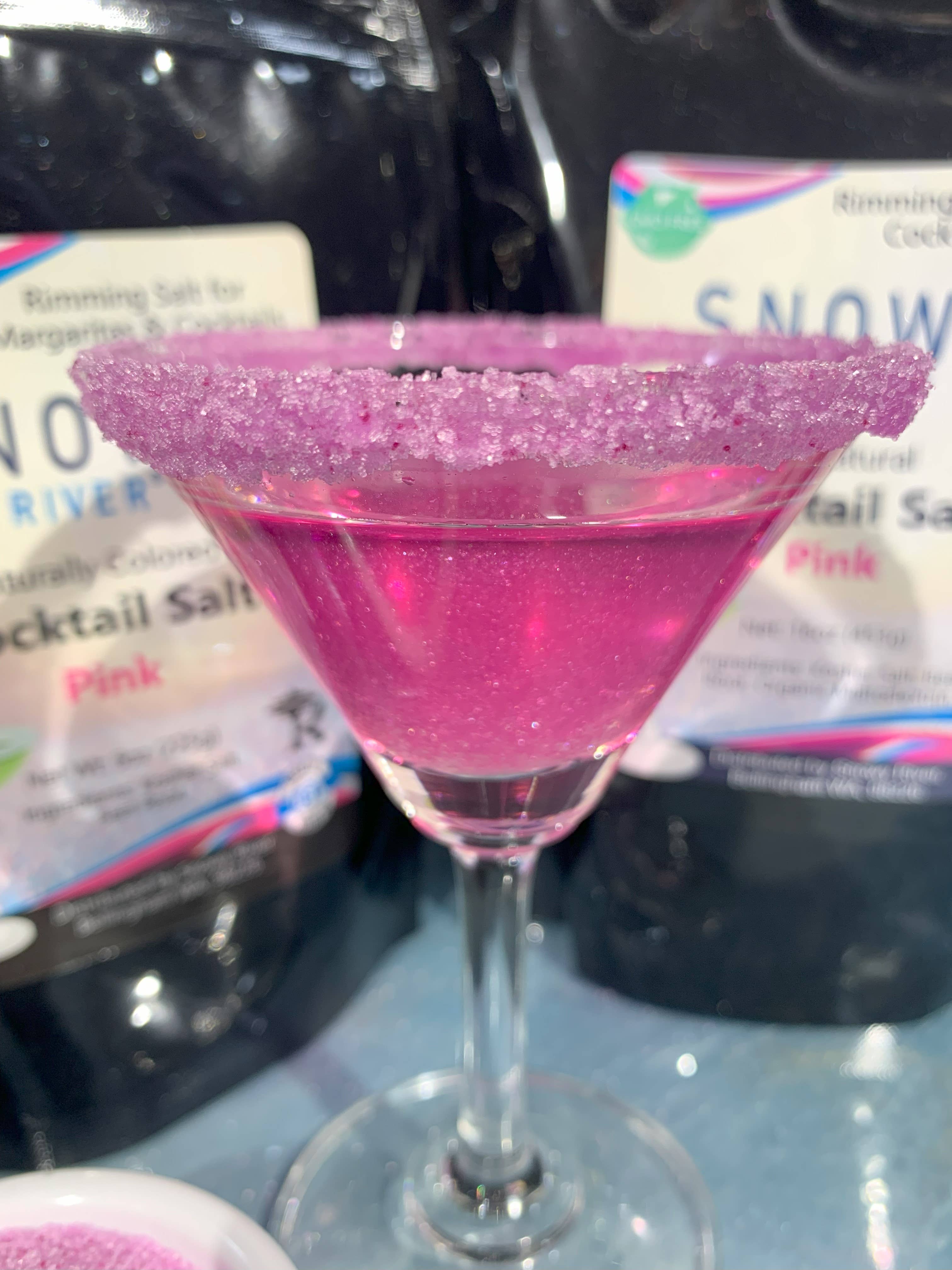 Ultimate Baker - Vente Sel - Sel à cocktail rose Snowy River (1 boîte cadeau de 3 oz)3