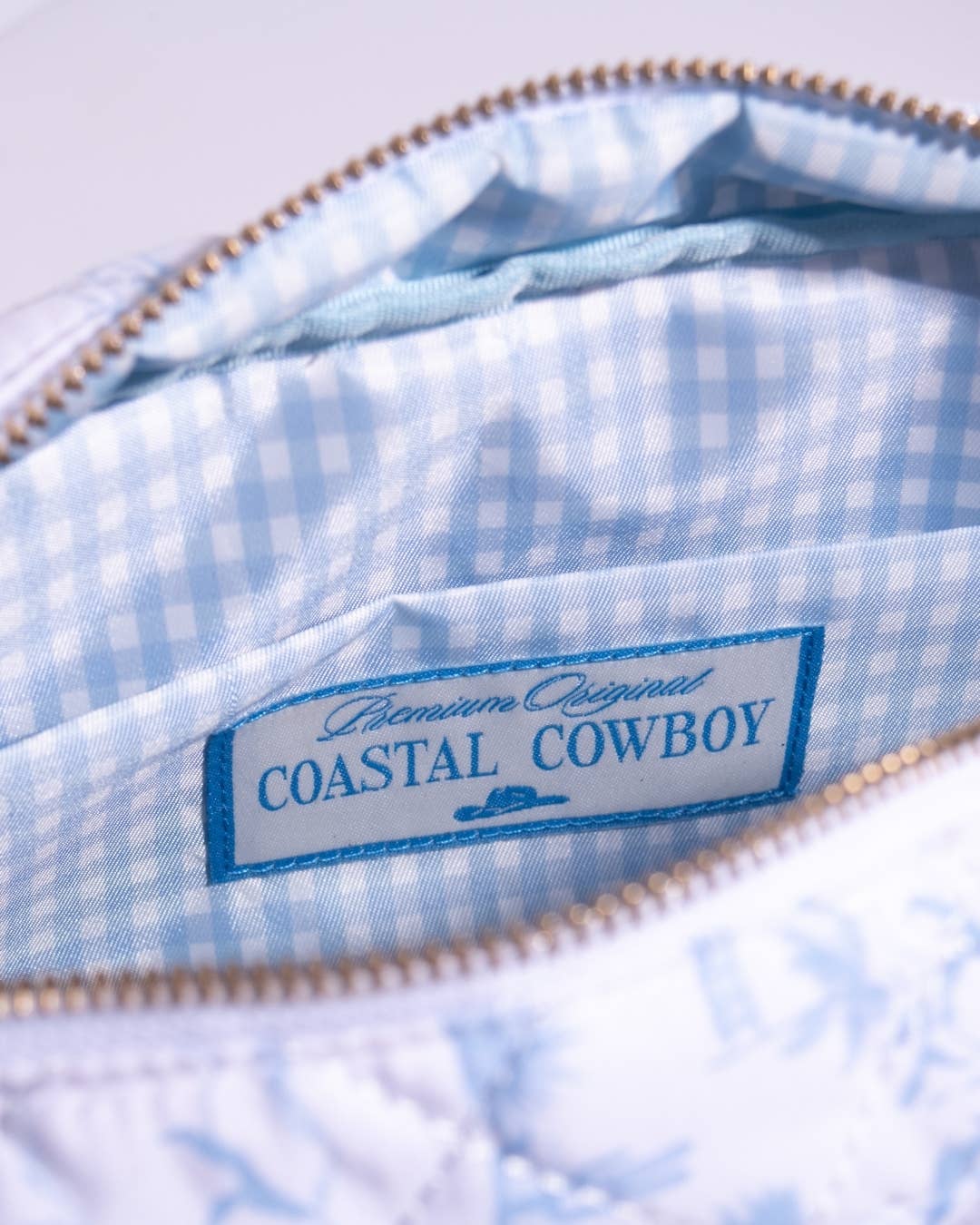 Coastal Cowboy - Wholesale Makeup/Cosmetic Bag - *NEW* Country & Coastal Toile Makeup Travel Bag4