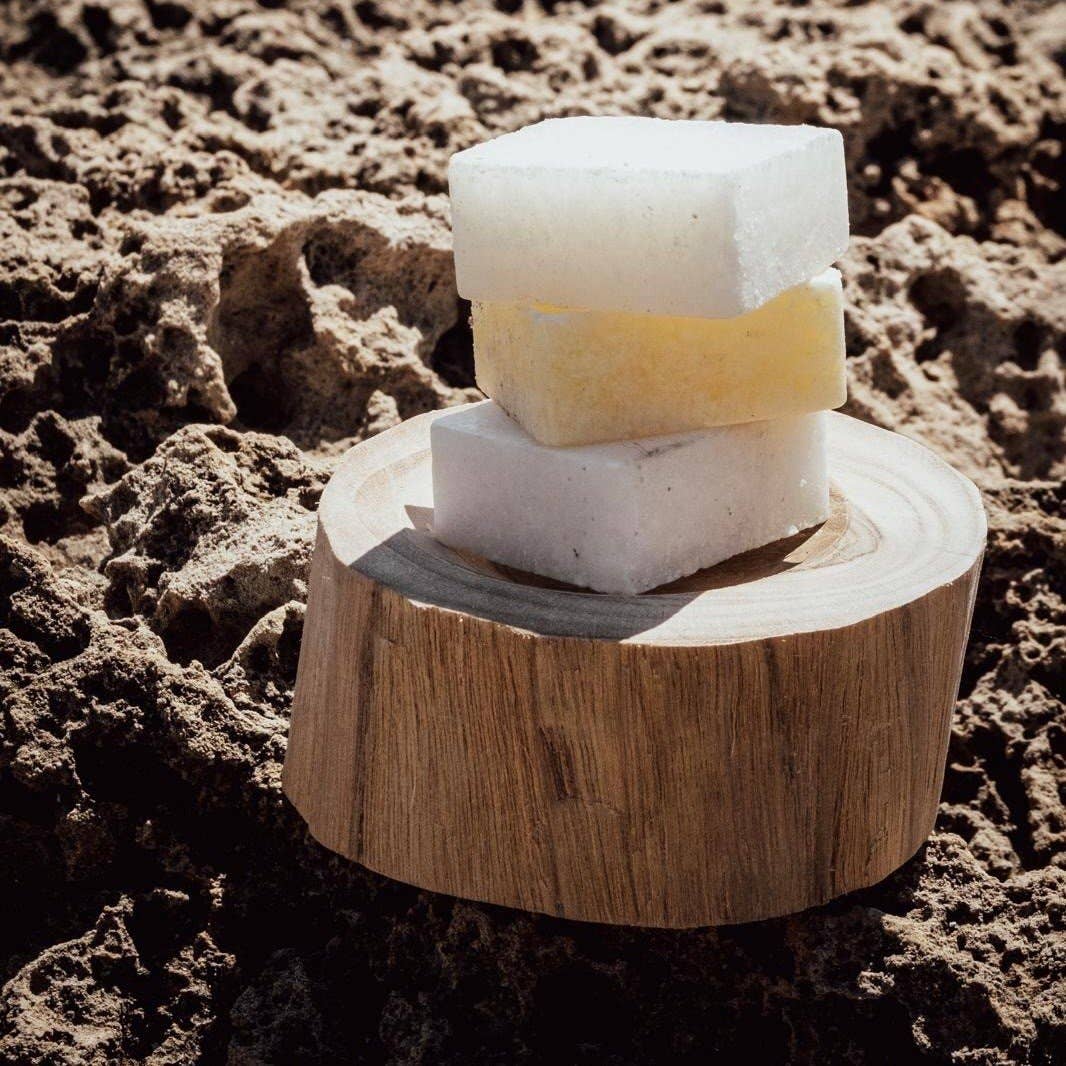 ByBazz - Wholesale Decorative Plate/Dish/Bowl - Blokje Hout Grillig2