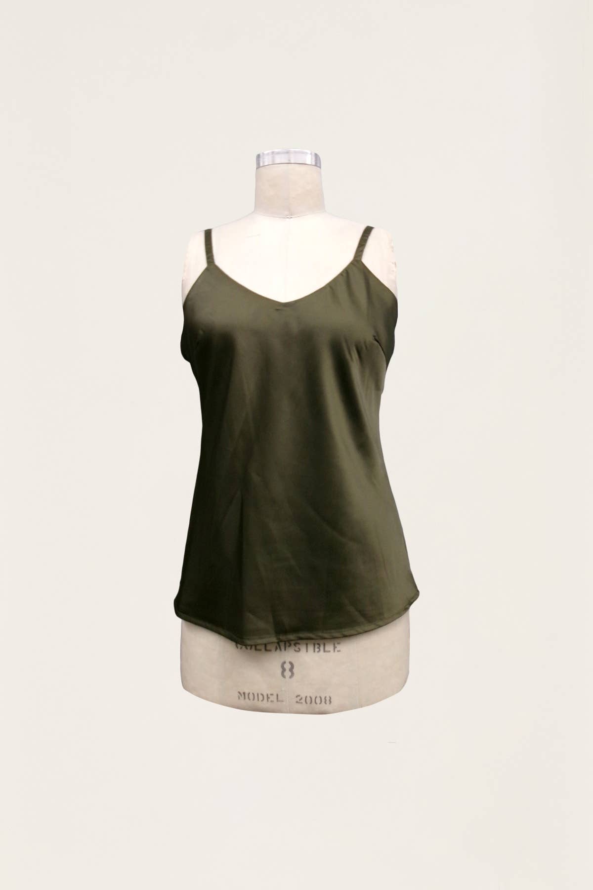 Paparazzi - Vendita all'ingrosso Canotta - Donna - 5744-MAT Canotta Reversibile in Raso da Stampa a Tinta Unita5