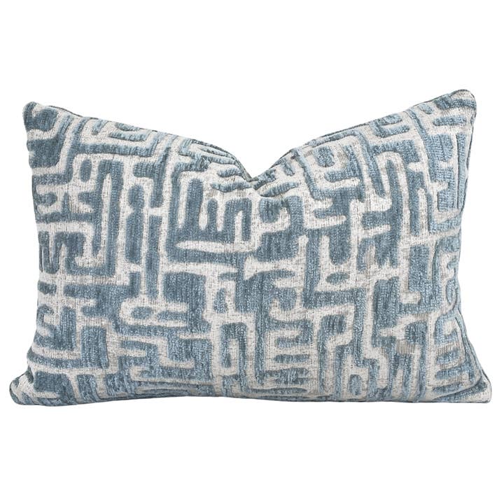 Courtyard Pillow in Teal for wholesale by Something Extra