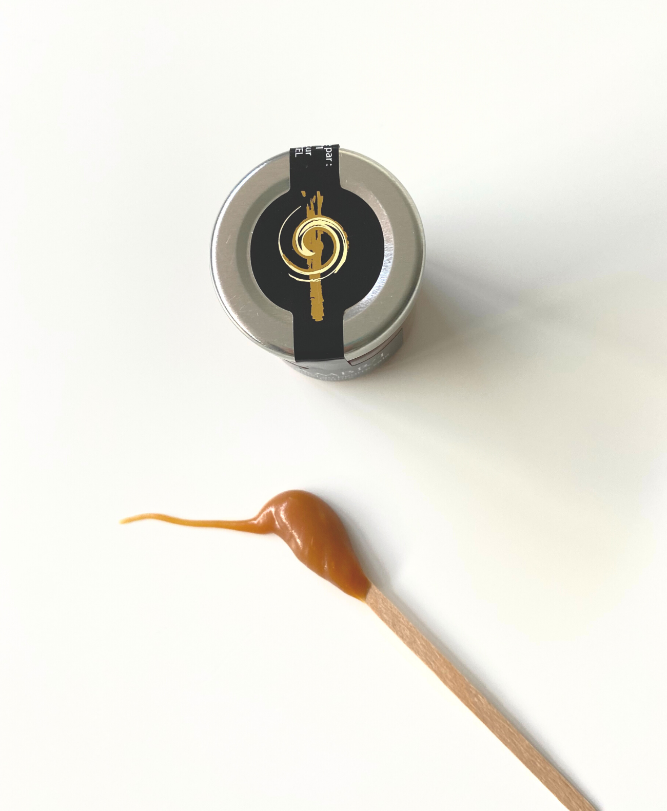 L'ambr'1 – Engroshandel Karamelsauce – Saltet smør karamelcreme - 40g0