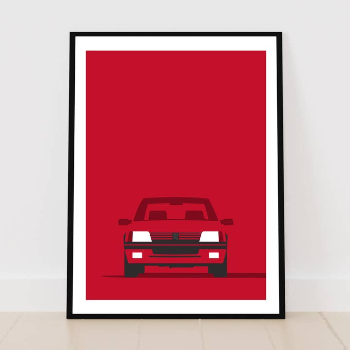 Automobile images in 30x40 format inserted in a sheath for wholesale by B31