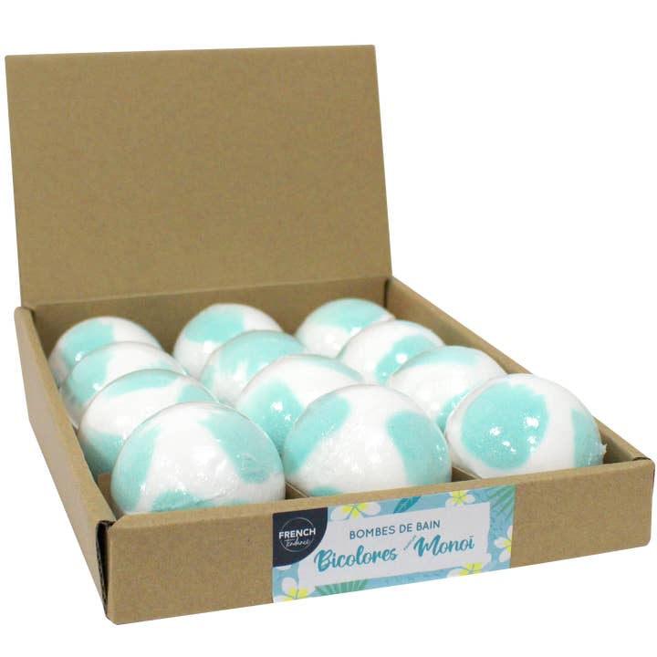FRENCH TENDANCE – wholesale Bath bomb/fizz – Bath bomb 120 g - Monoi scent