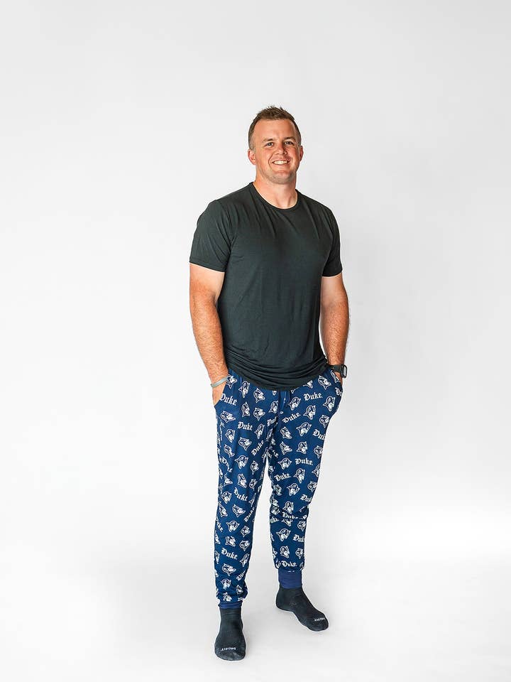 Monkeeroos - Wholesale Lounge Sweatpants/Joggers - Men's - Duke University® Navy Gothic Men's Joggers