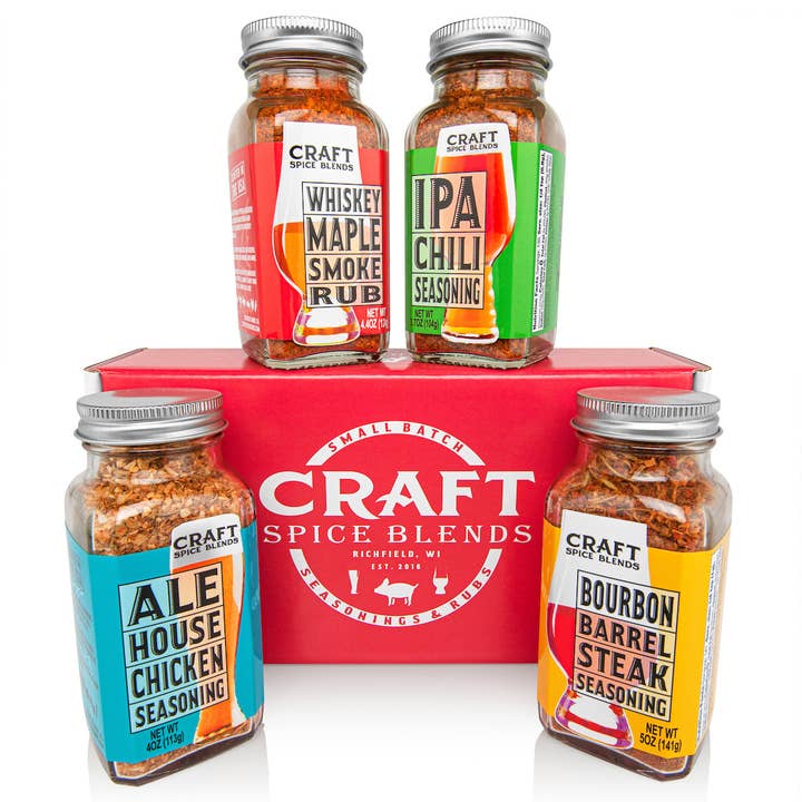 Craft Spice Blends Grilling Seasoning & Rubs Gift Set for wholesale by Craft Spice Blends