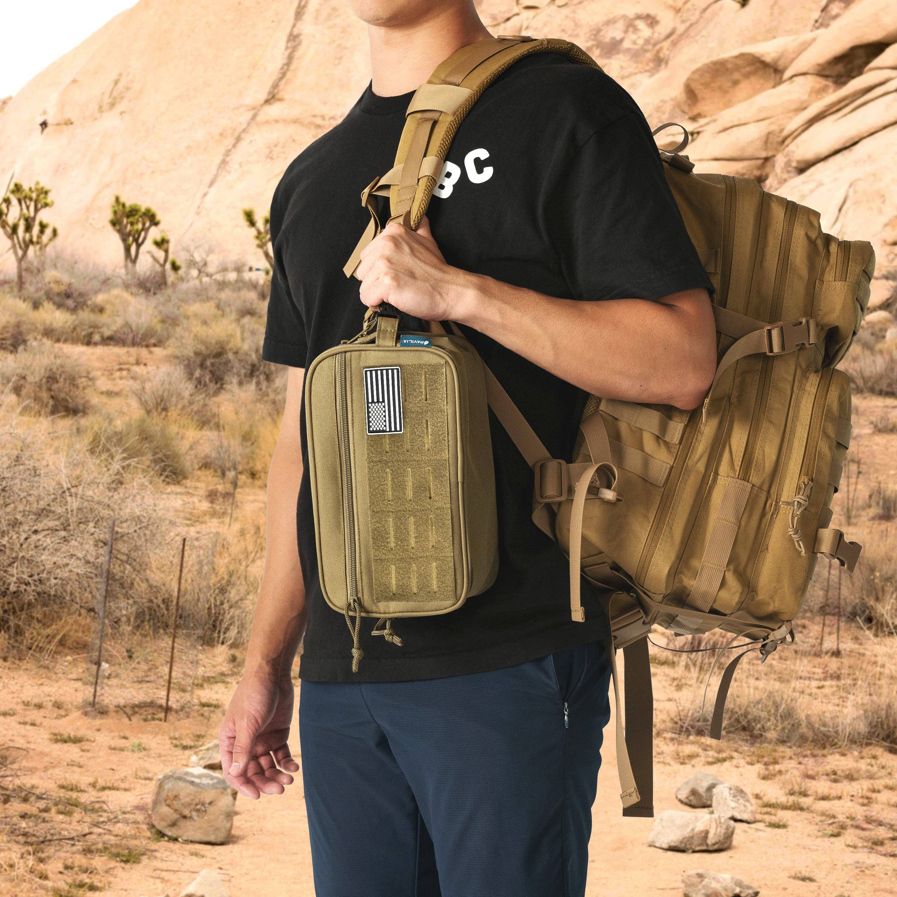 Pavilia - Venta al por mayor Neceser - Hombre - Bolsa de Aseo Táctica Militar60