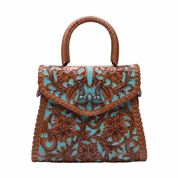 Mini sac à main Loyal West Leon - Whiskey & Water pour la vente par Myra Bag