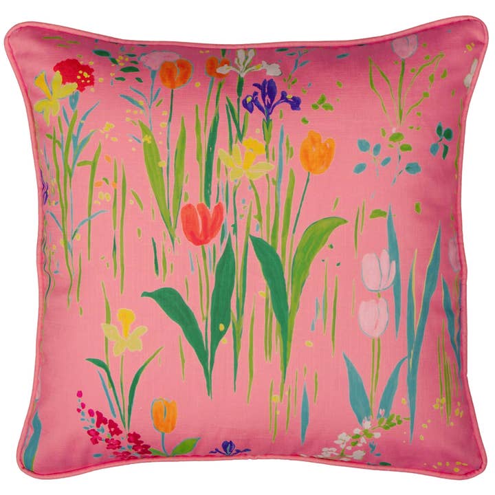 Paule Marrot Guermantes Pillow in Pink for wholesale by Post House