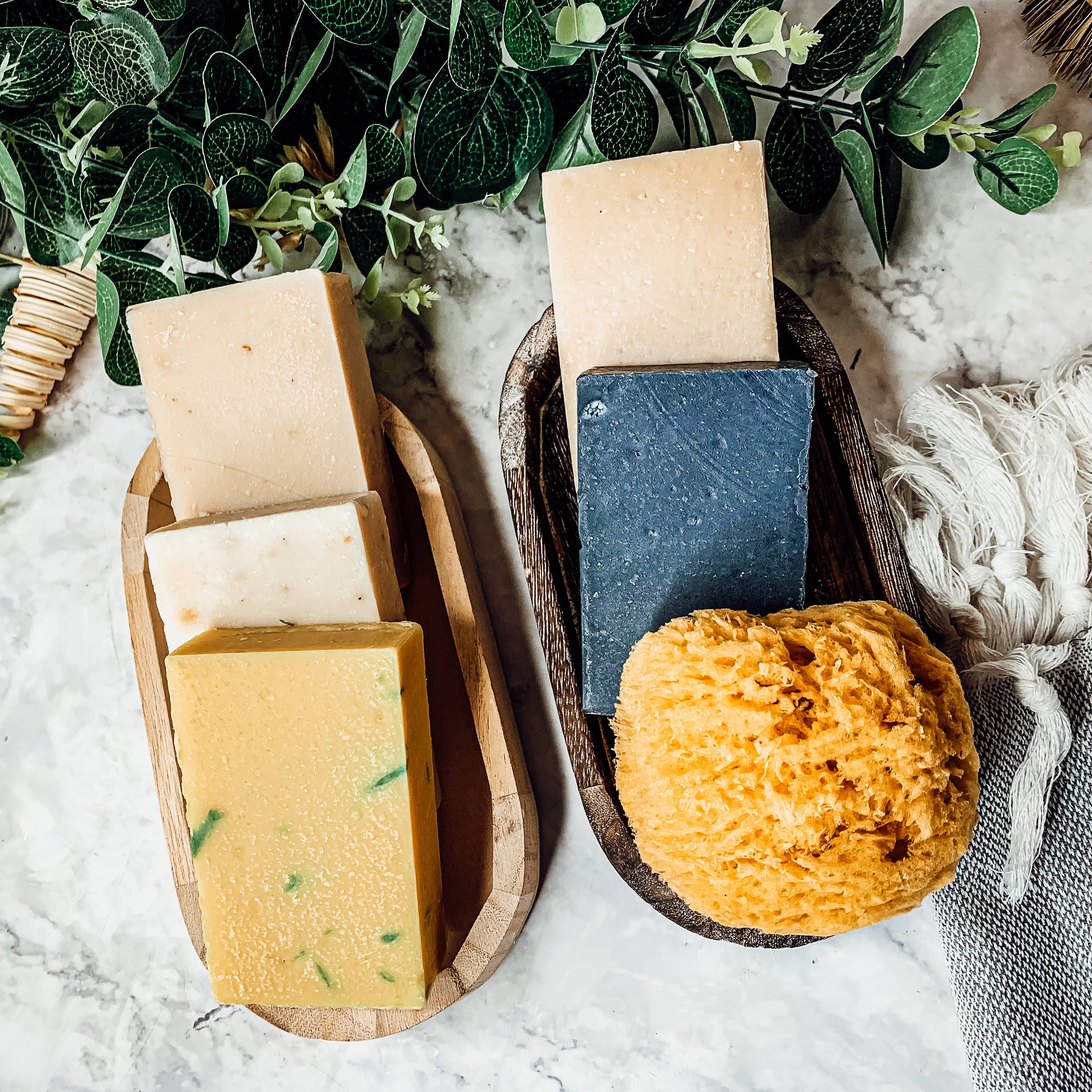 Gia Roma - Wholesale Bath Pouf/Sponge - Dead Sea Sponge, All Natural Body Wash Loofah 4-5"24