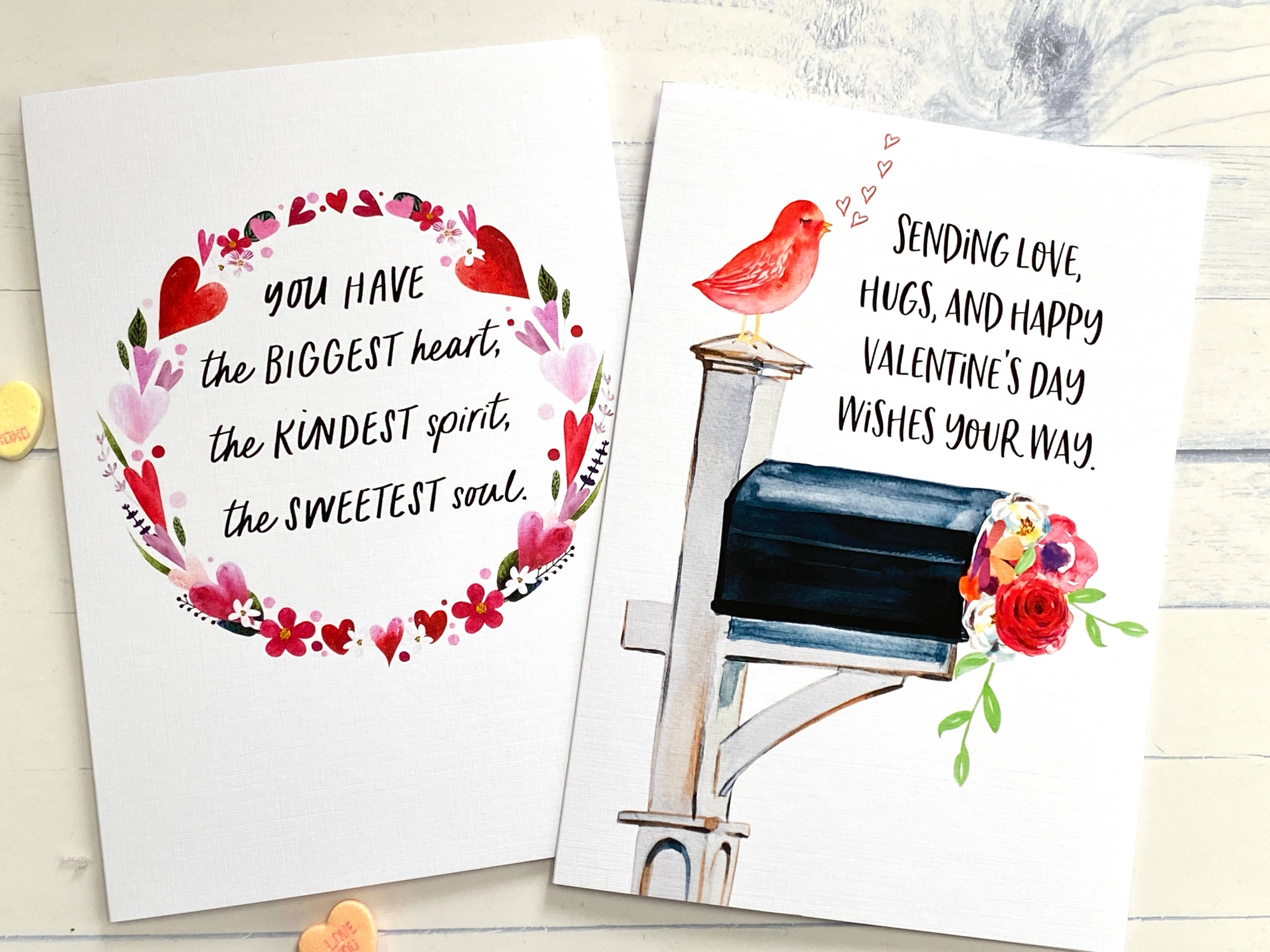 Card & Story – wholesale Alla hjärtans dag-kort – Största hjärta Alla hjärtans dagskort för henne2