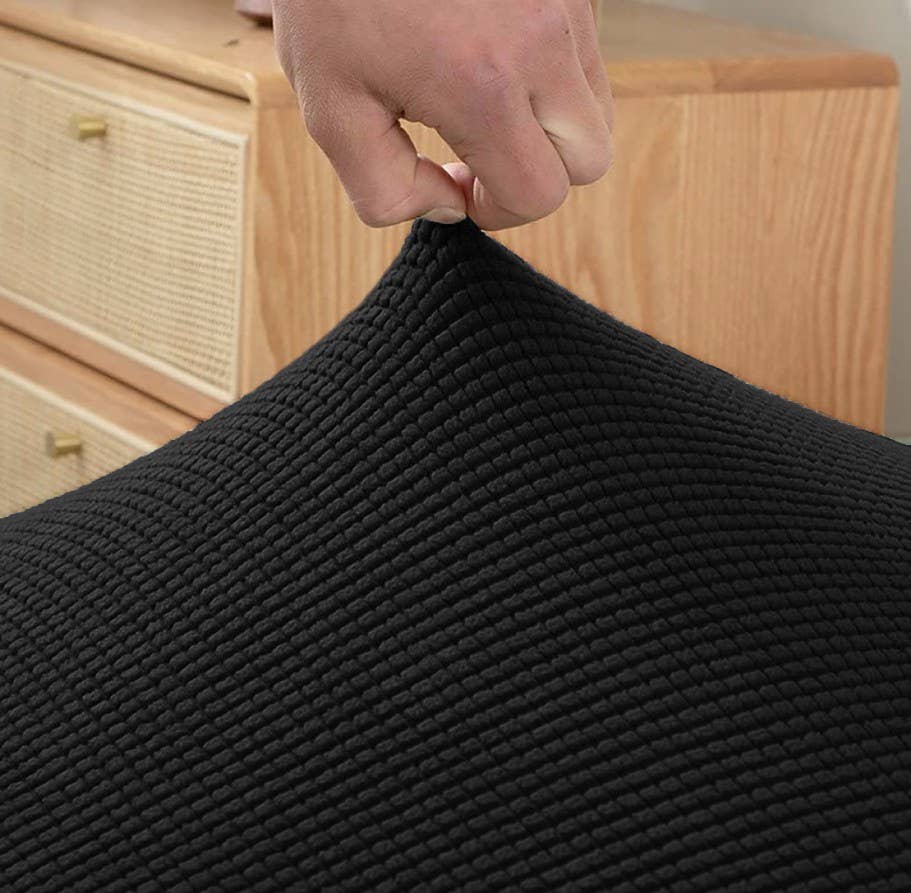 home mart goods - Vente Housses de chaise/canapé - Ensemble de 2 housses extensibles pour chaise de salle à manger, cuisine, bureau23