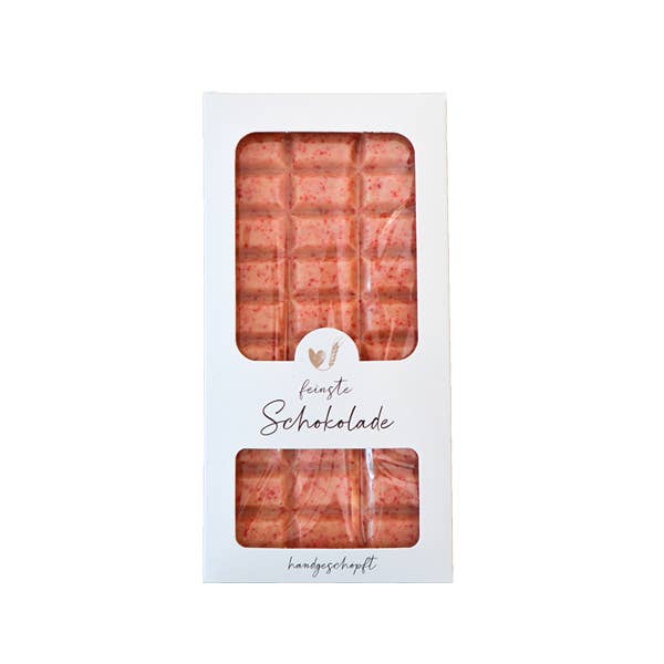 Bake Affair GmbH – wholesale Chocolate bar – White chocolate - raspberry fizz1