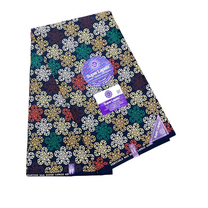 Afrikanskt tryckt tyg - 6 yards - Polycotton för wholesale av City Fabrics