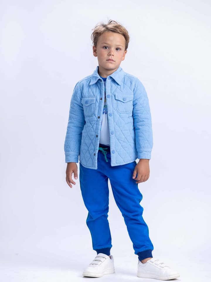 Harrison Quilted Shirt for wholesale by MACRAE SKYE