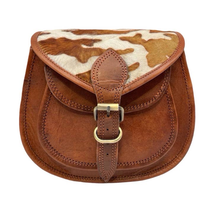LEATHER CROSSBODY BAG LAITITIA COW FINISH for wholesale by Louisa lee