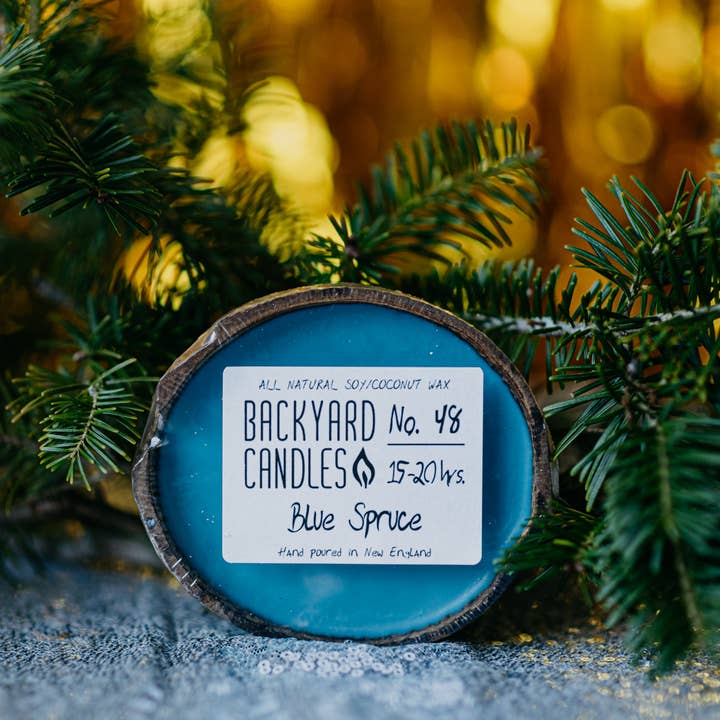 Backyard Candles - Venta al por mayor Velas en tarros - Nº 48 | Abeto Azul
