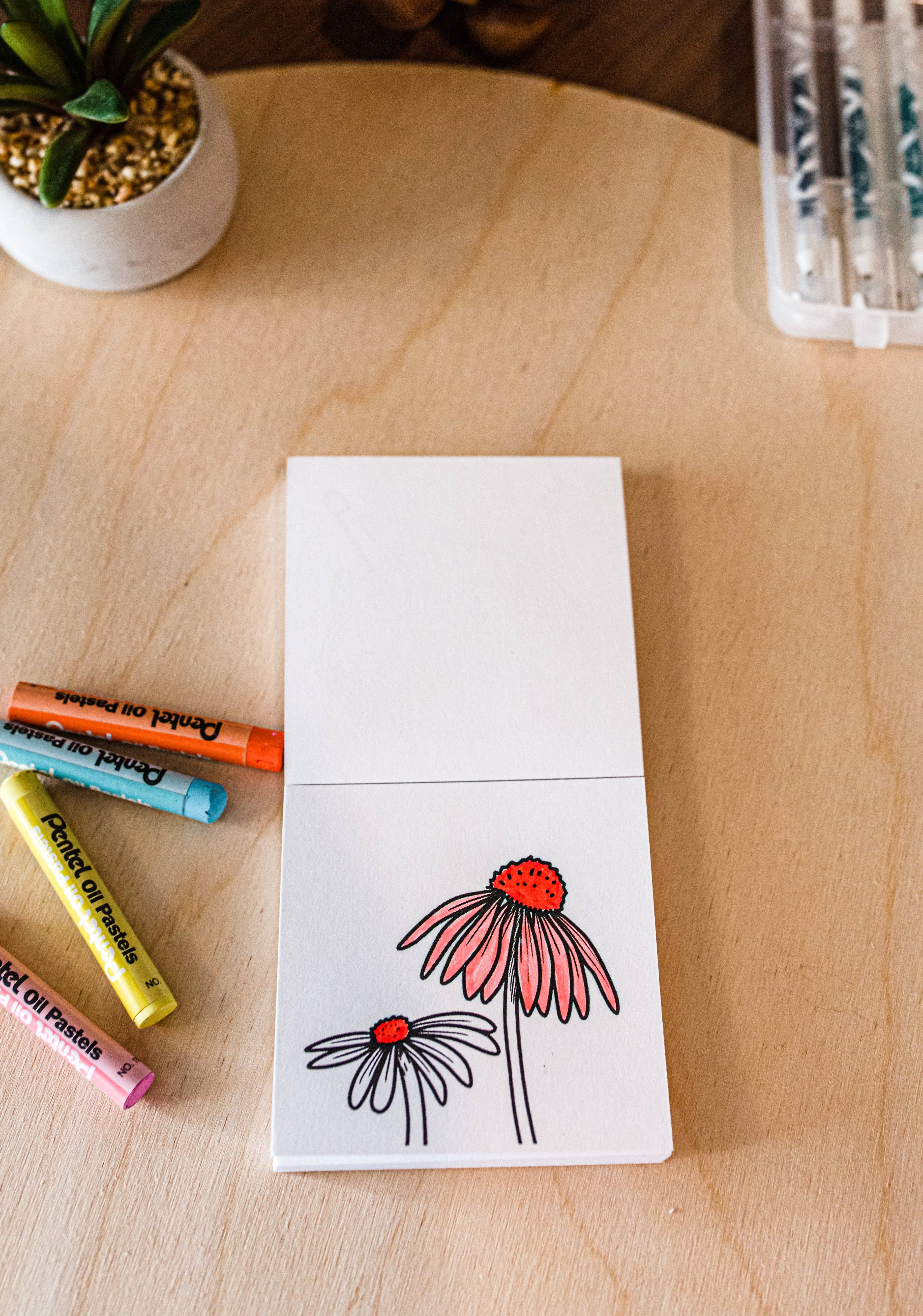 A Brighter Year - Wholesale Coloring Book - Adult - Tiny Texas Themed Illustrations Mini Coloring Book for Adult7