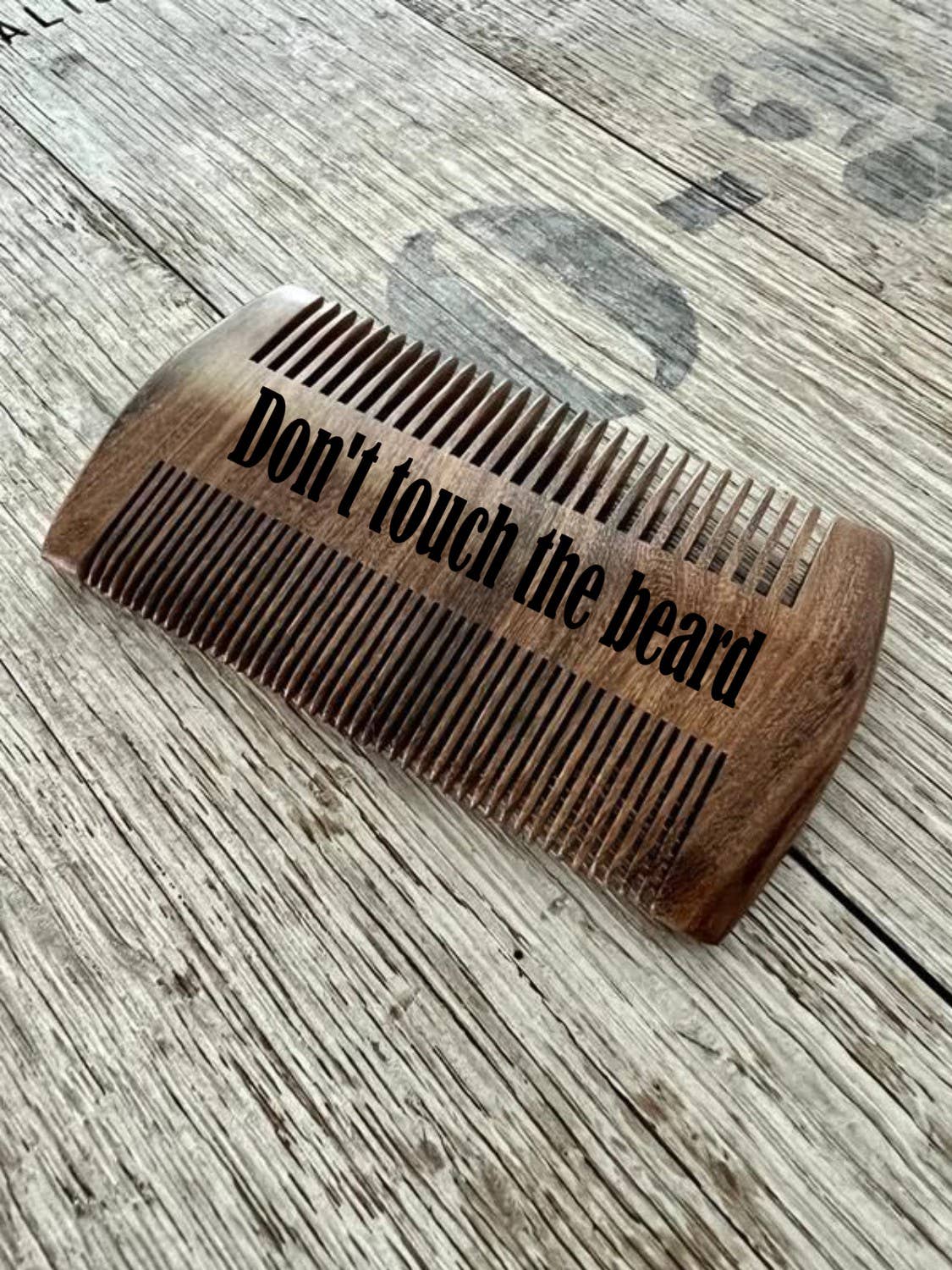 Love.Dee Creations - Wholesale Beard Brush/Comb - Engraved Beard Comb1