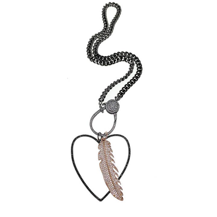 Love, Lisa - Wholesale Individual Charm/Pendant - Feather Charm
5