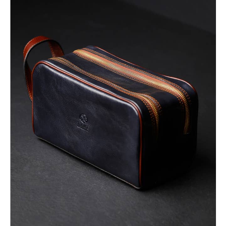 Time Resistance - Wholesale Make-up tas/toilettas - Leren Cosmetica Tas Dopp Kit - All the Kings Men61