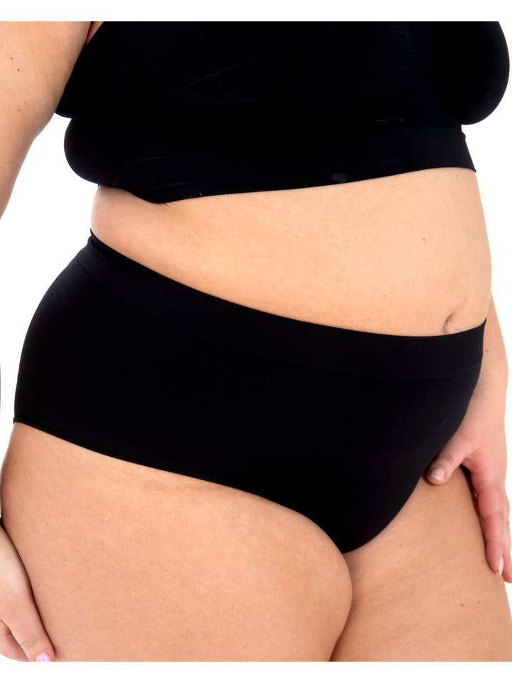 Pamela Mann – wholesale Bra – Women's – Curvy Seam Free Comfort Brief5