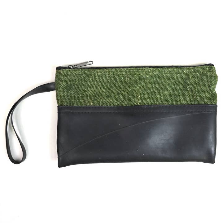 Women of the Cloud Forest - Wholesale Wristlet - Vegan Recycled Inner Tube and Hemp Wristlet