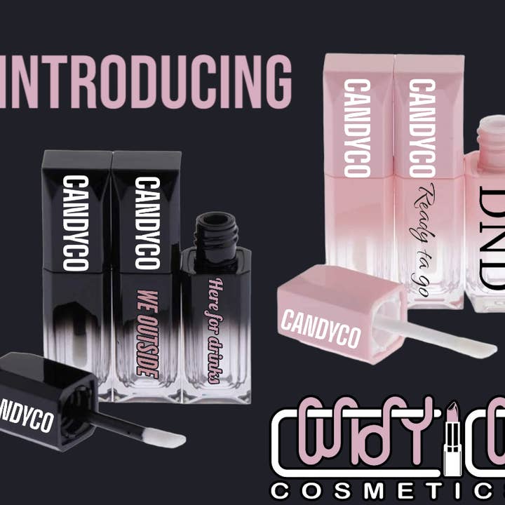 CandyCo Cosmetics Long Lasting Lip Gloss for wholesale by The Candy Collections