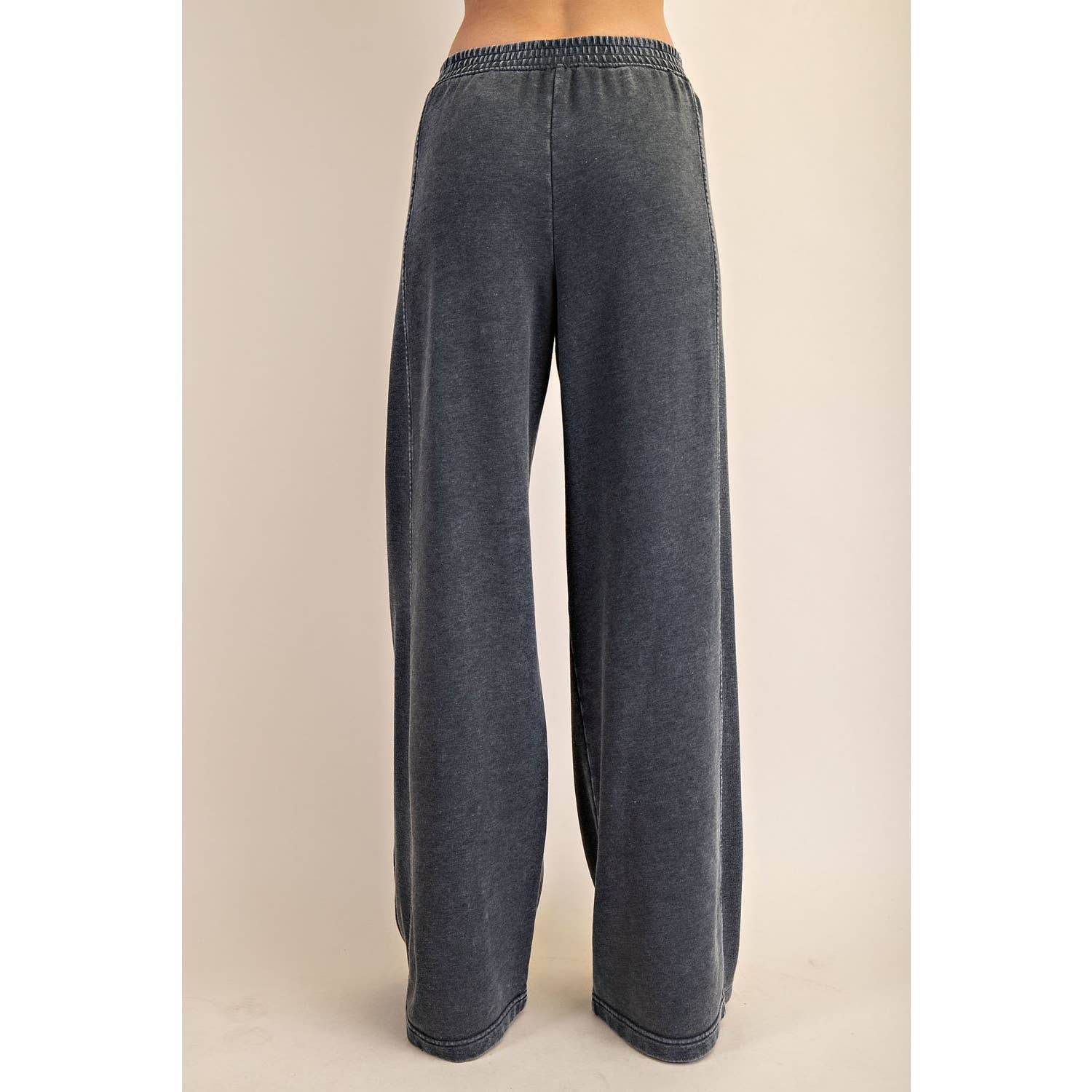 Rae Mode - Vente Pantalon – femme - PANTALON LARGE CÔTÉ CÔTELÉ LAVÉ MINÉRAL13