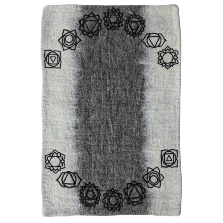 Chakra - Handmade All-Natural Wool Mat for wholesale by Wooliie
