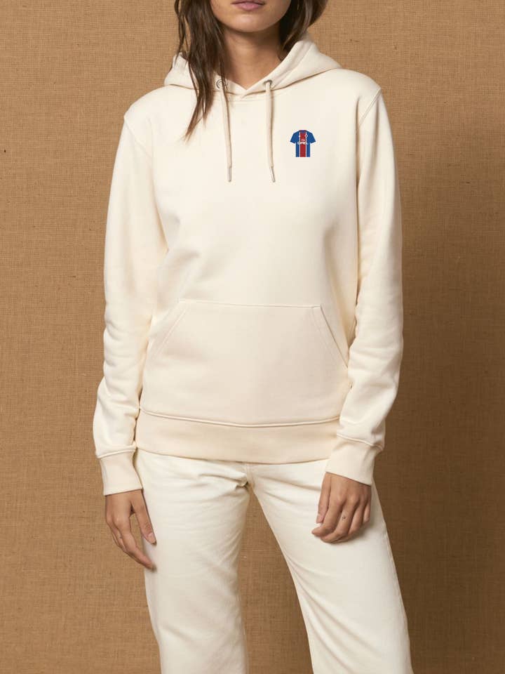 Paris 96 Broderad Huvtröja för wholesale av Foot Dimanche