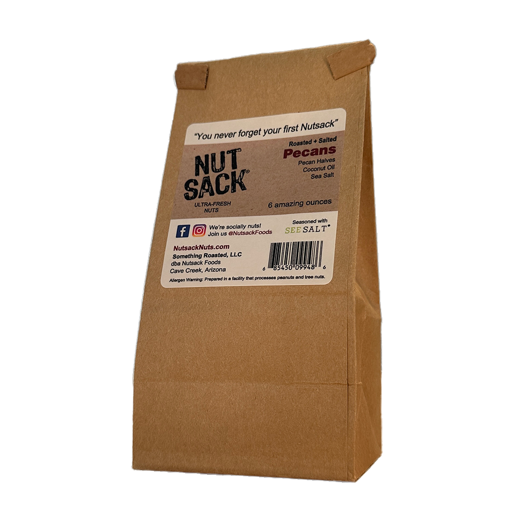 Nutsack Nuts - Wholesale Nuts - Pecans - Original (6oz)1