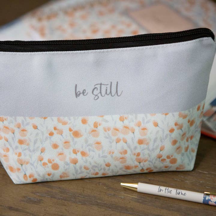Chosen & Cherished - Wholesale Pencil Case/Pouch - Be Still Bible Pencil Case | Bible Pencil Bag