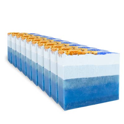 AB And Company - Wholesale Bar Soap - Coastal Amber Breeze Cold Process Soap Bars2